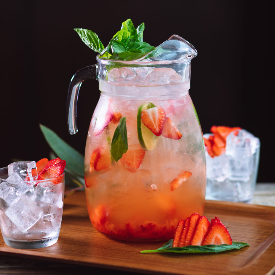 Asian Pear Saké Sangria photo