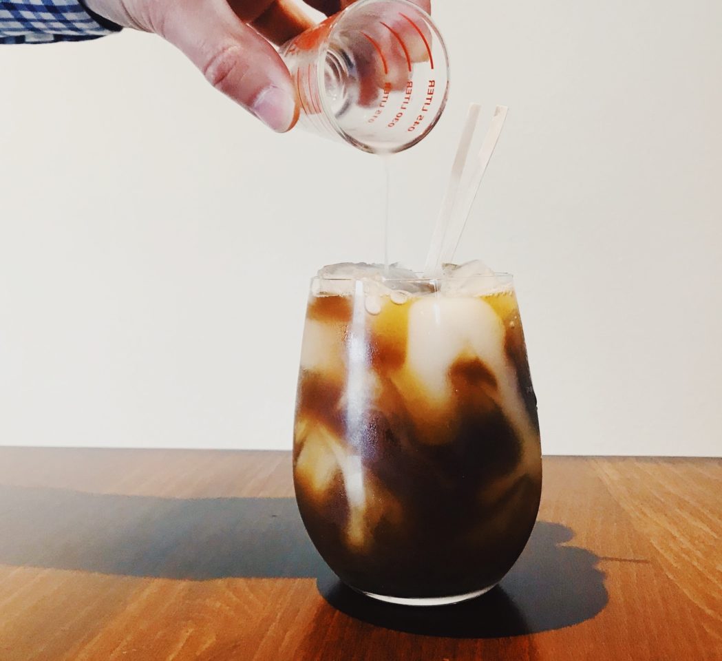 Hazelnut Nigori Iced Coffee - SakéOne