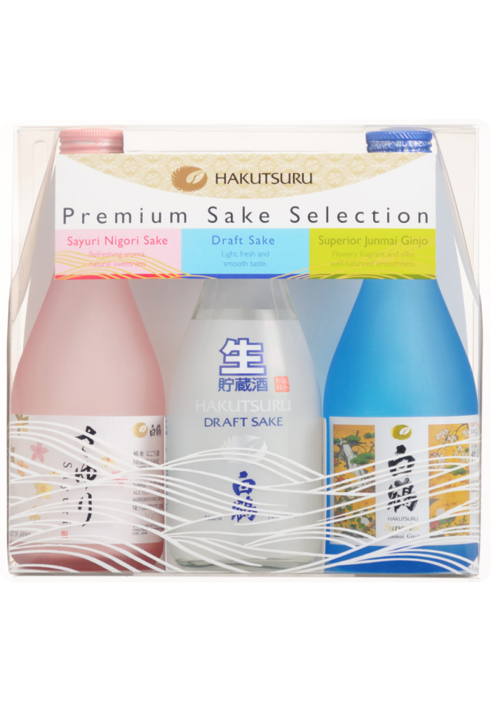Hakutsuru Premium Sake Selection Set – Three Pack Product Image