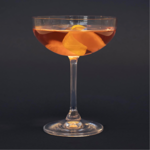 Photograph of the cocktail 'Citrus Plum Toddy'